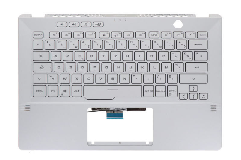 Asus Silver Backlit Keyboard ROG Zephyrus