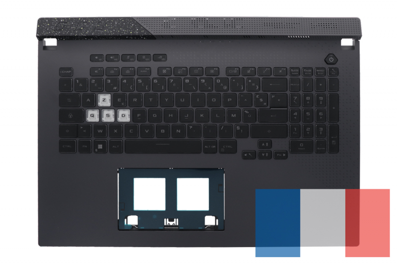 Asus replacement backlit grey keyboard