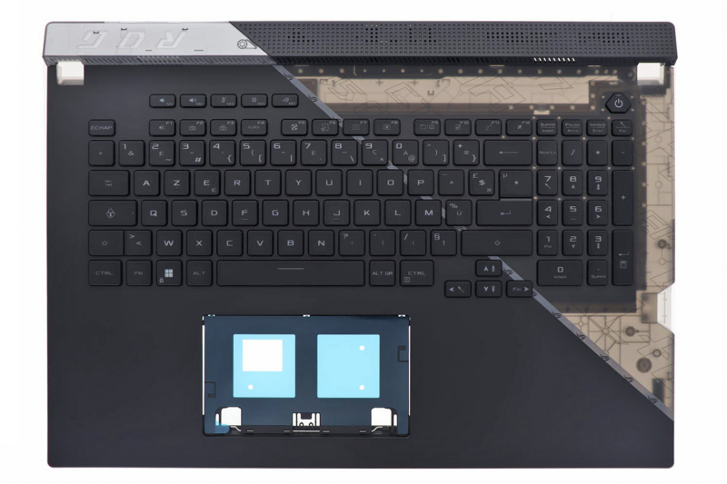 Asus ROG Strix Scar 17 Black Backlit Keyboard