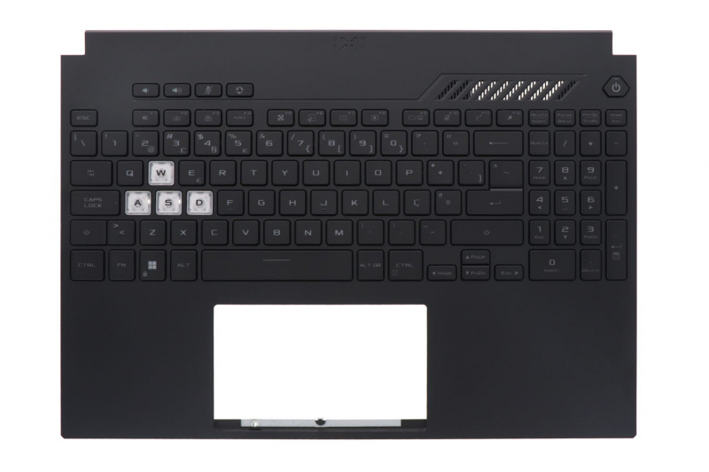 Asus Black Backlit Portuguese Keyboard TUF Dash