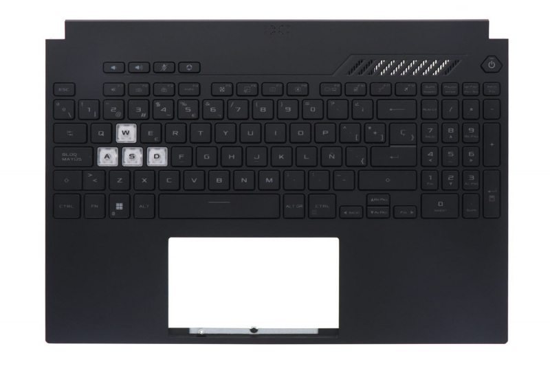 Asus TUF Dash Spanish Black Backlit Keyboard