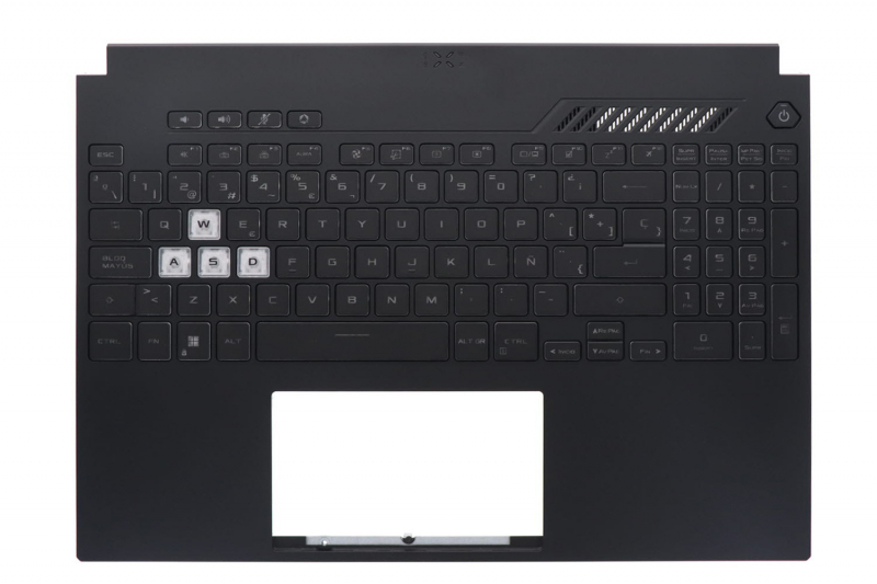 Asus TUF Gaming Black Backlit Spanish Keyboard