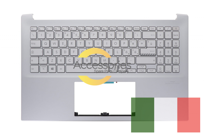 Asus VivoBook Silver Backlit Italian Keyboard
