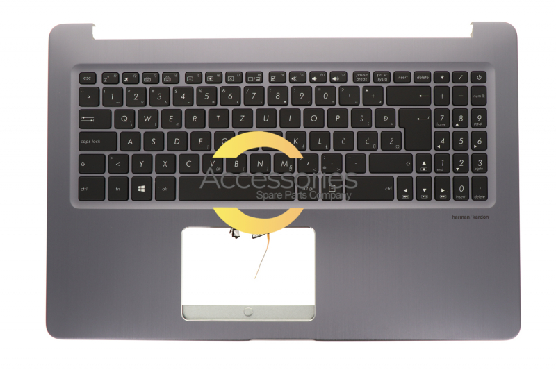 Asus VivoBook Balkan gray backlit keyboard