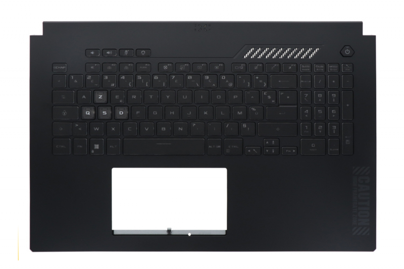 Asus TUF Gaming French Black Backlit AZERTY Keyboard - Official Asus