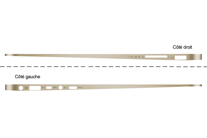 Asus ZenBook Gold Backlit Keyboard