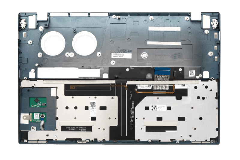 Asus ZenBook Duo 14 blue backlit keyboard