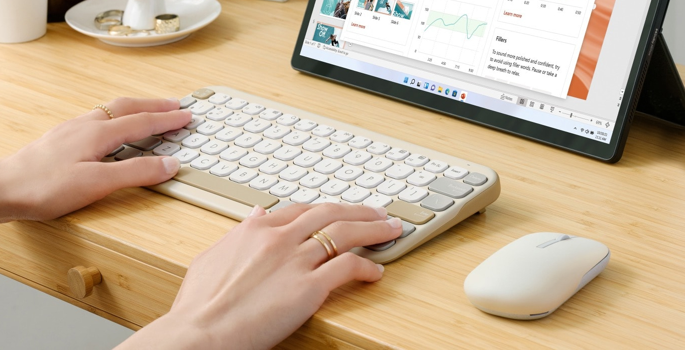 The ASUS Marshmallow KW100 keyboard is therefore the ideal tool for demanding users