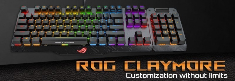 CLAYMORE keyboard