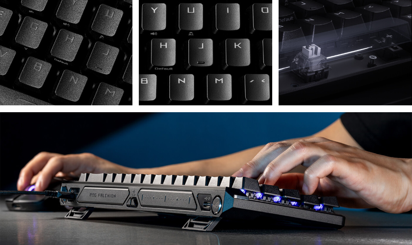 The keyboard also comes with two USB-C ports