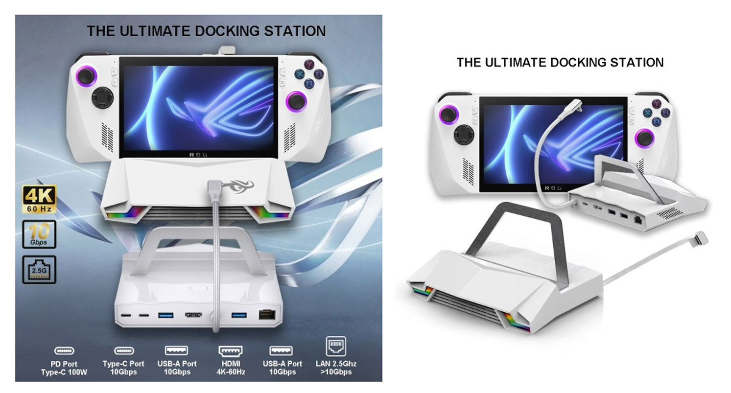 ROG ALLY Docking station  Official Asus Partner - Asus Accessories