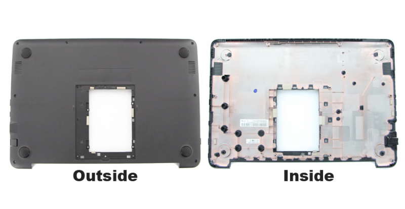 Boîtier inférieur d'ordinateur portable ASUS
