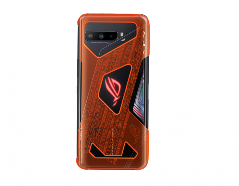 ROG Phone 3 Orange Neon Aero Case