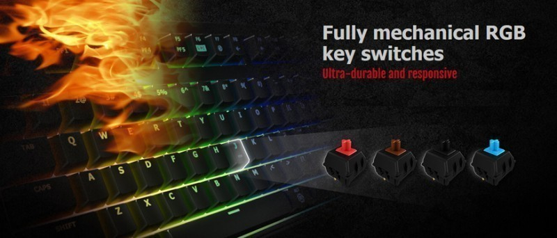 Republic of gamers keyboard