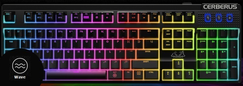 Cerberus Mech RGB keyboard