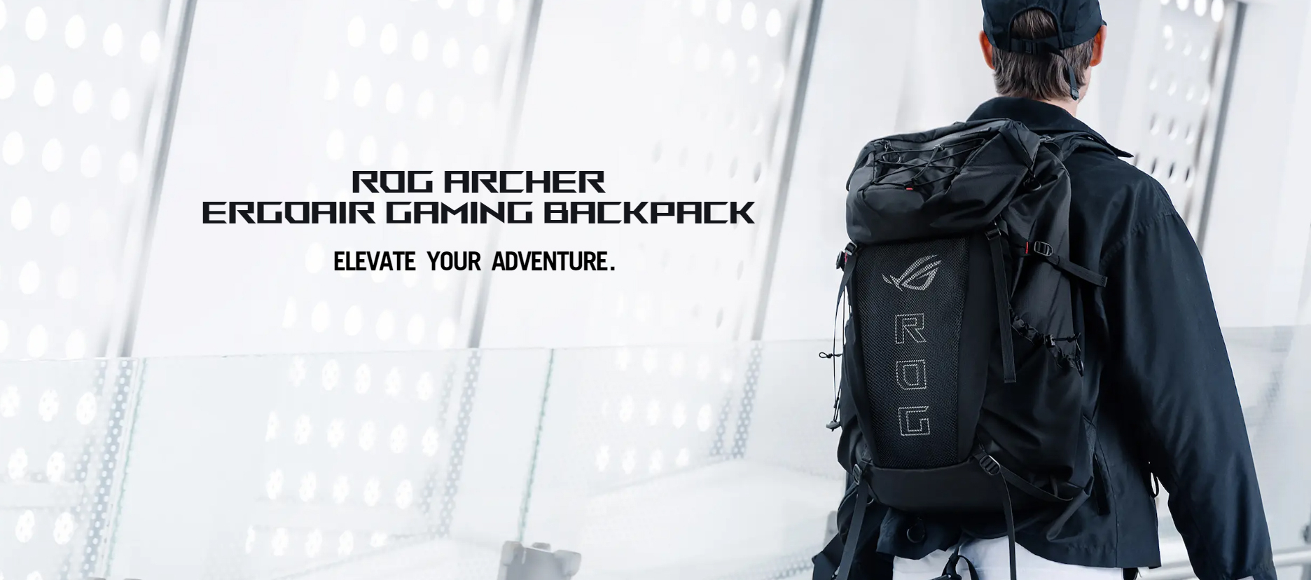 ROG Archer ErgoAir BP3800 Gaming Backpack