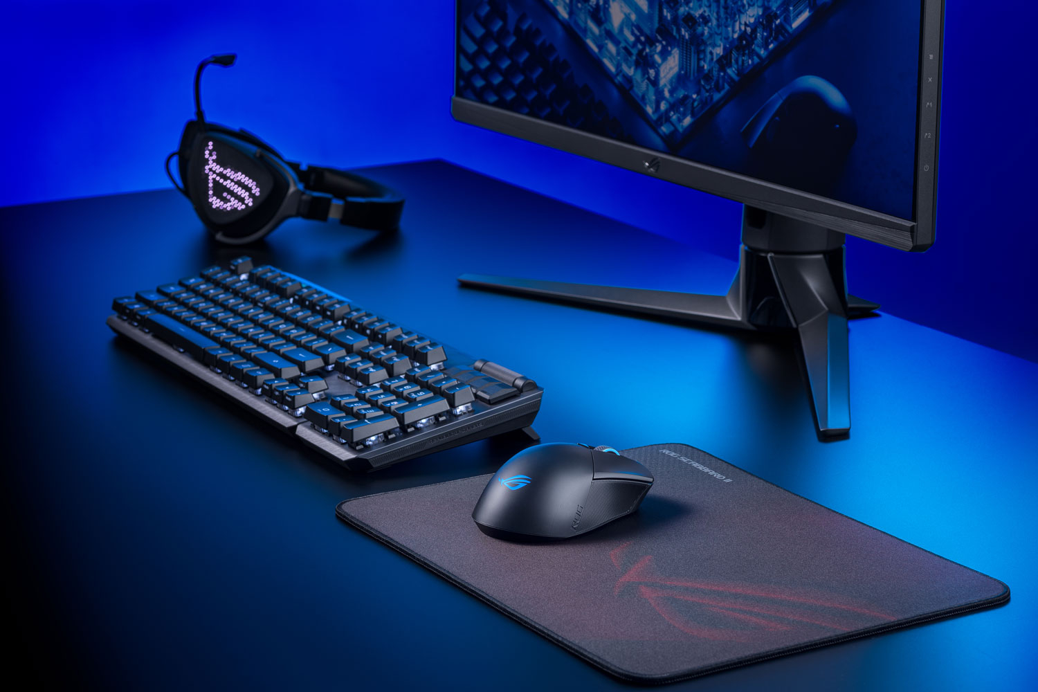 Asus Tapis de souris ROG Scabbard II medium