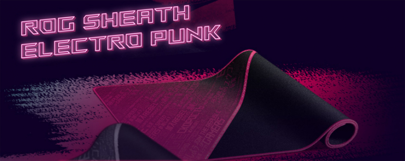 Asus ROG Sheath Electro Punk Mouse Pad