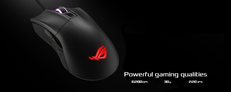 Black Mouse ROG Gladius II Core