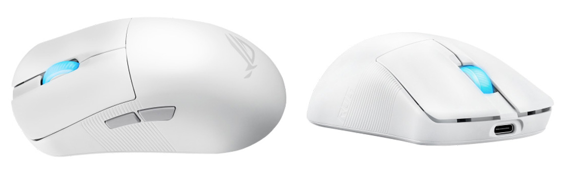 White ROG Harpe Ace Mini Gaming Mouse