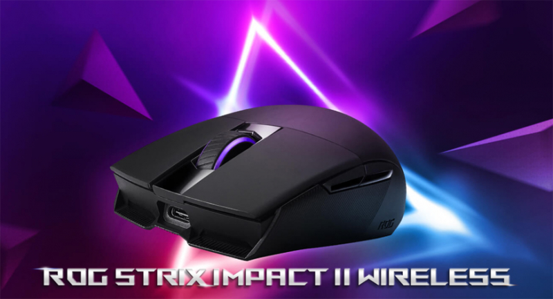 Asus ROG Wireless Strix Impact II Mouse