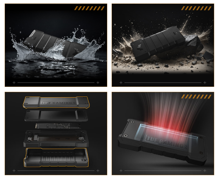 Military-grade durability: MIL-STD-810H and IP68 certified