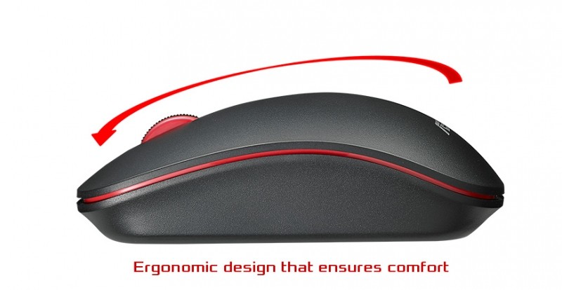 Asus WT300 : black wireless optical mouse