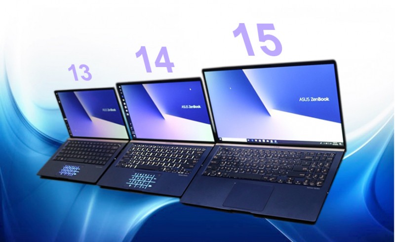 ZenBook Pro laptops