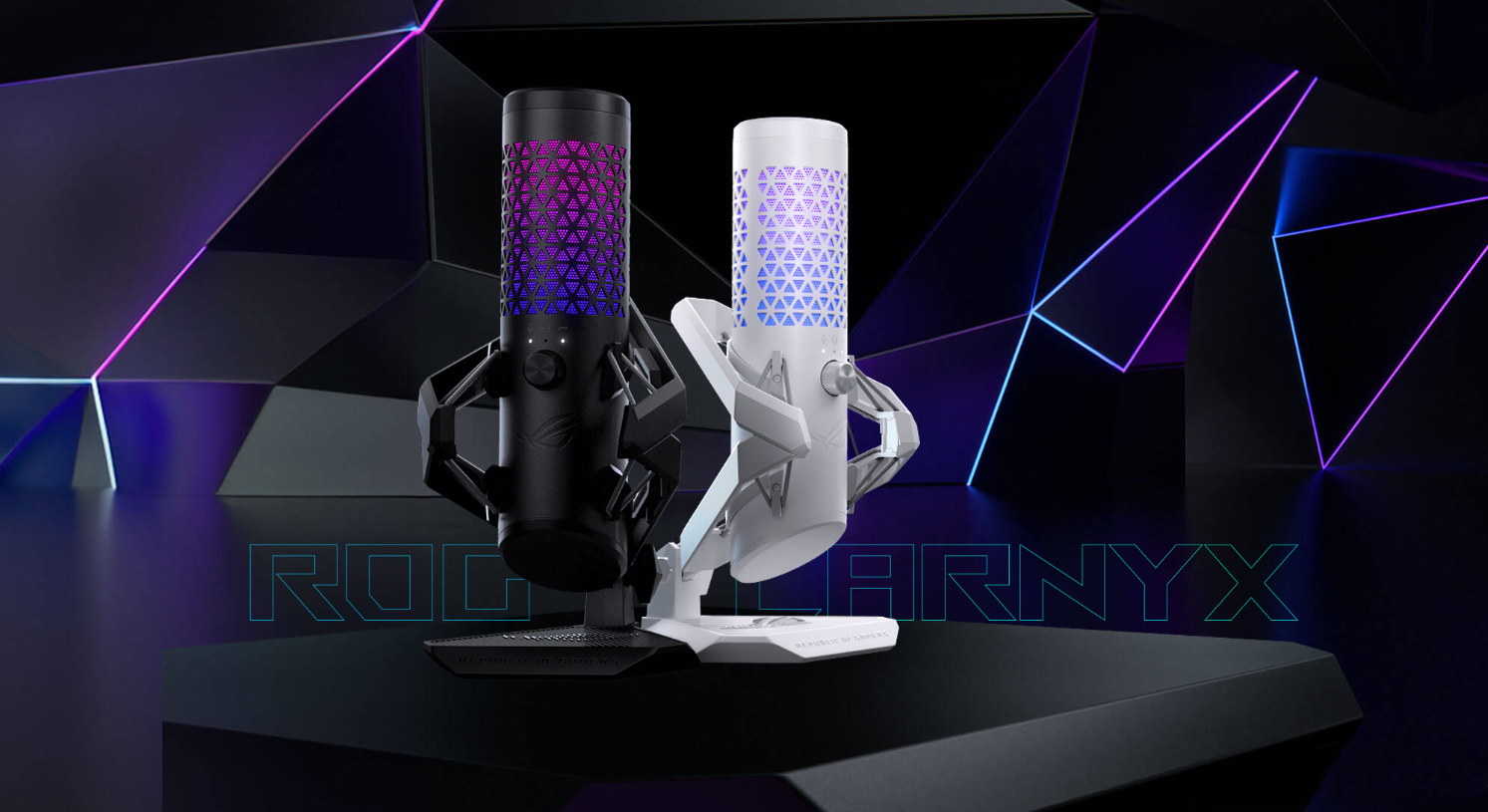 Microphone gaming ROG CARNYX blanc