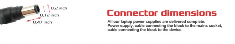 Connector dimensions