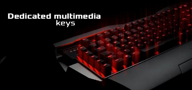 Dedicated media keys