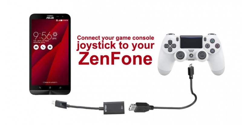 USB A to micro USB B adapter for ZenFone