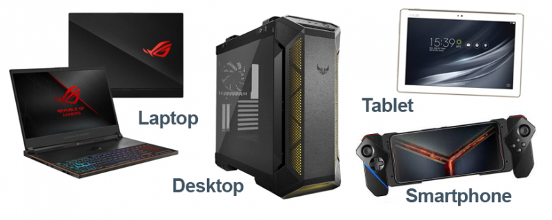 Dispositivos de Juegos ASUS