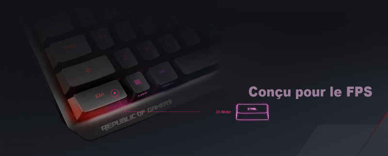 ROG Strix Scope RX Keyboard QWERTY US