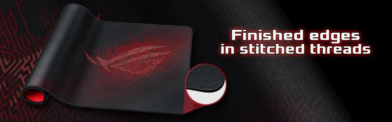 Super Big red and black ROG Mouse Pad