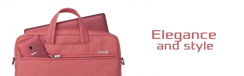 Carry and protect your laptop in red