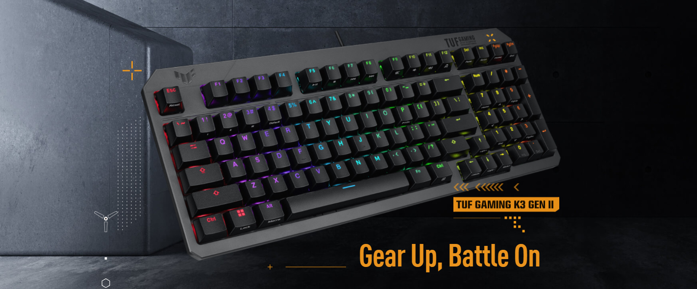 Asus TUF Gaming K3 Gen II Keyboard