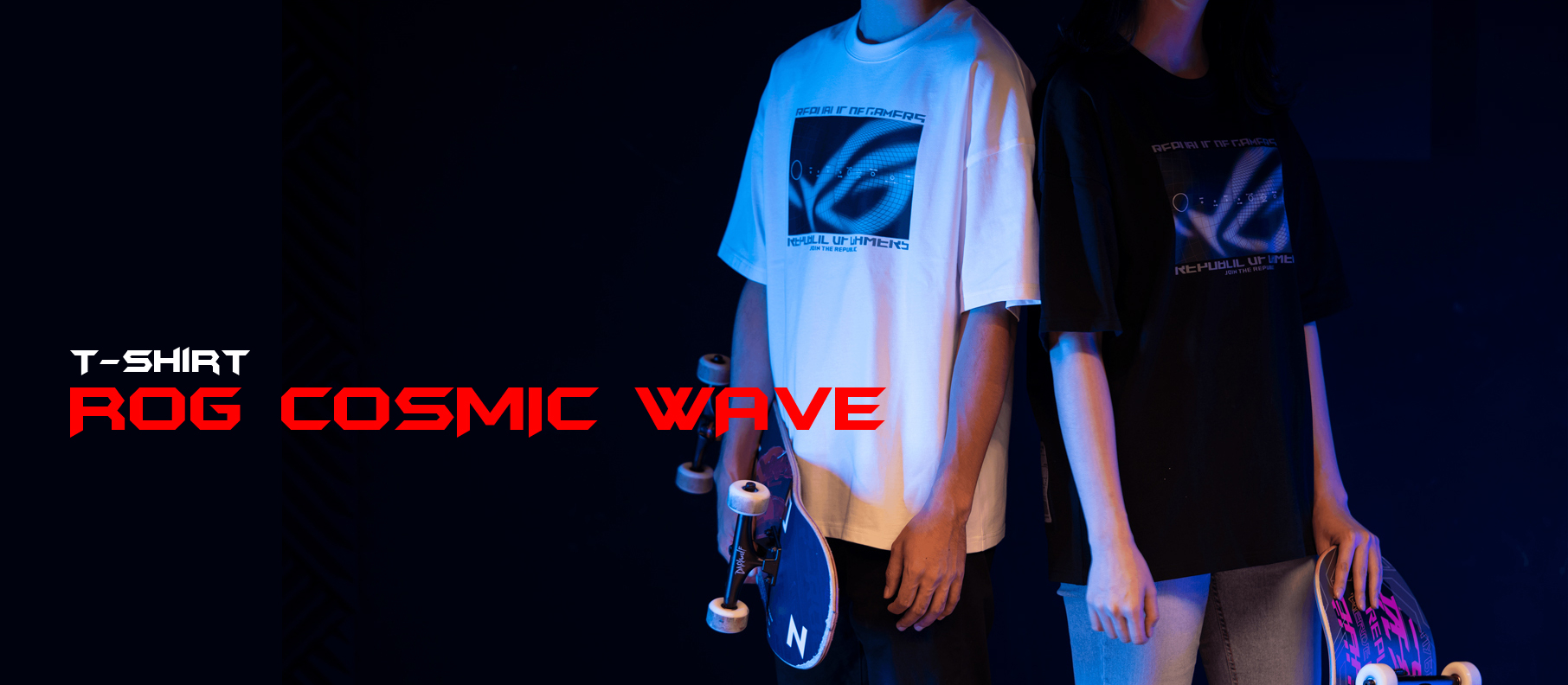 T-Shirt ROG Cosmic Wave  Taille L