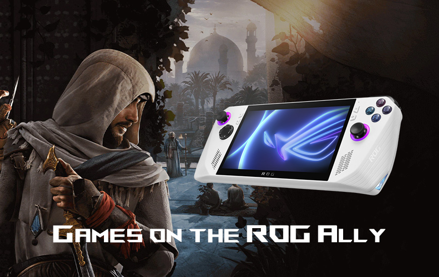 Games on the ROG Ally console