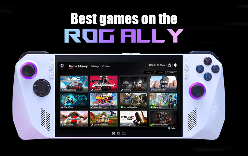 Best games on the ROG Ally console