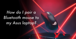 How do I pair a Bluetooth mouse to my Asus laptop?