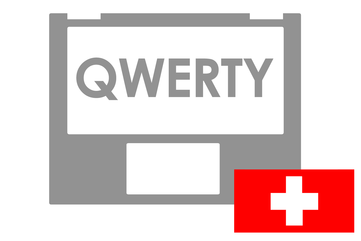 Asus silver Swiss backlight QWERTZ keyboard